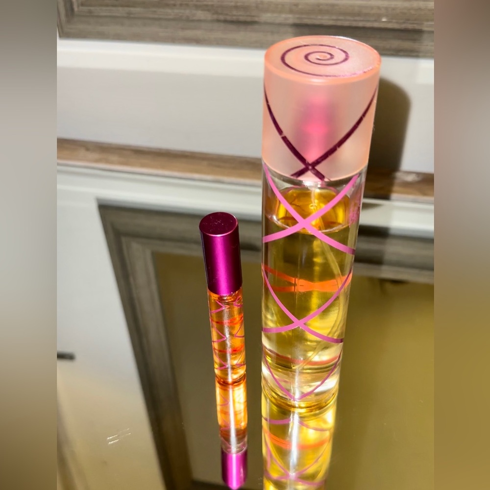 Pink Sugar Perfume & Roller Ball Oil Set - Eau de Parfum
